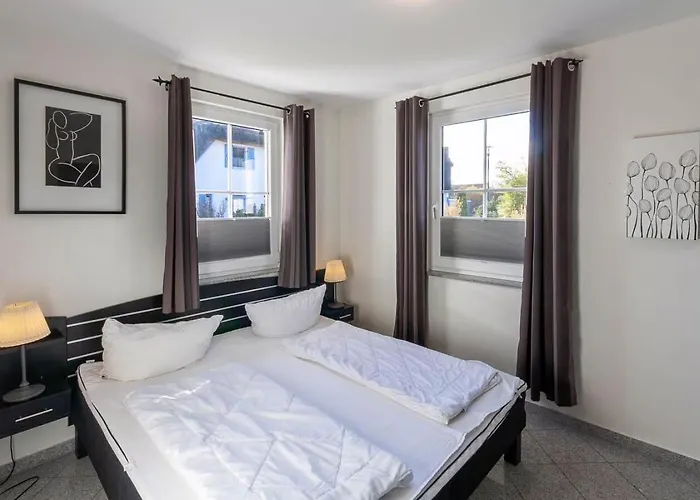 Arkonablick Og, Helle Mit Balkon Meerblick Und Eigenem Eingezaeuntem Garten Hunde Herzlich Willkommen Lejlighed *